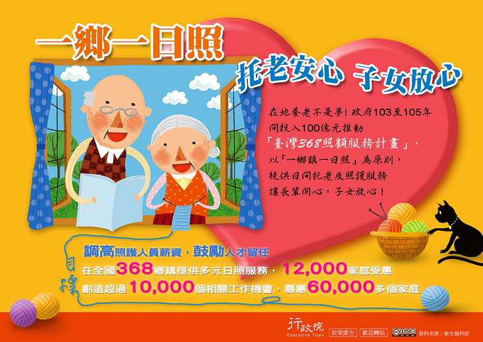 一鄉一日照 托老安心 子女放心圖片